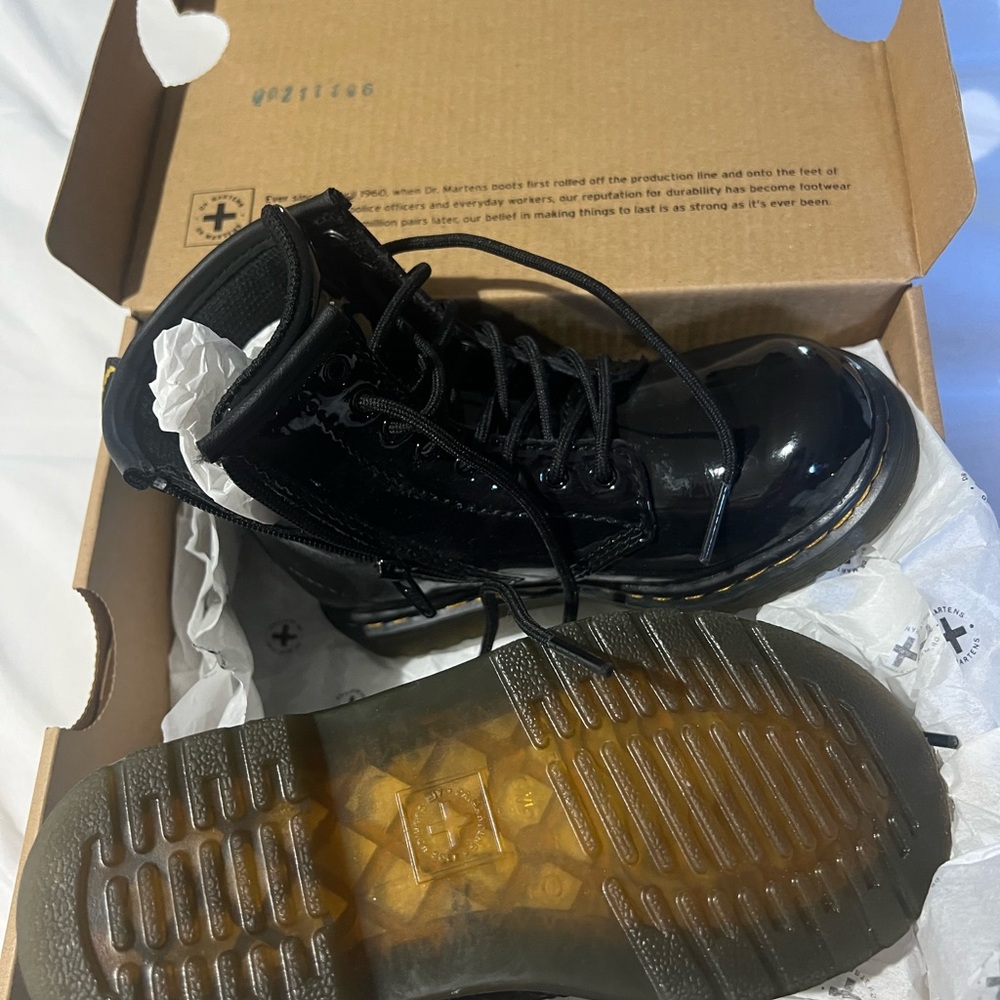 Dr. Martens Kids Black Boots